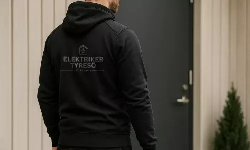 Elektriker i Tyresö på hembesök för installation
